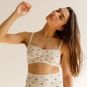 ARQ Zelda bandeau - yellow calico L